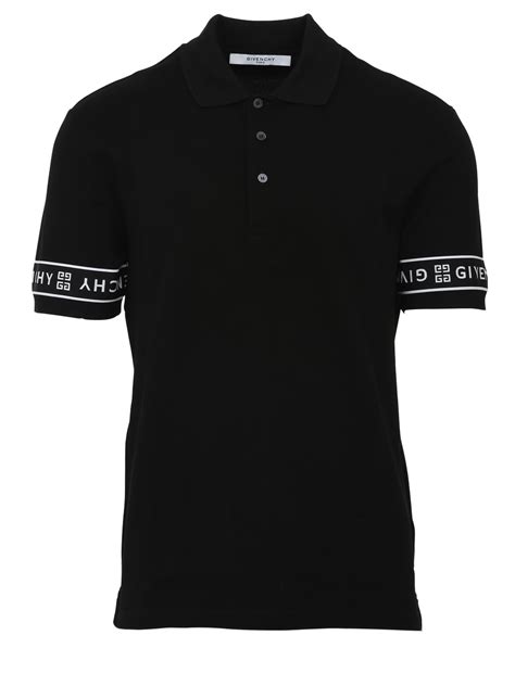 black givenchy polo|givenchy polo shirt sale.